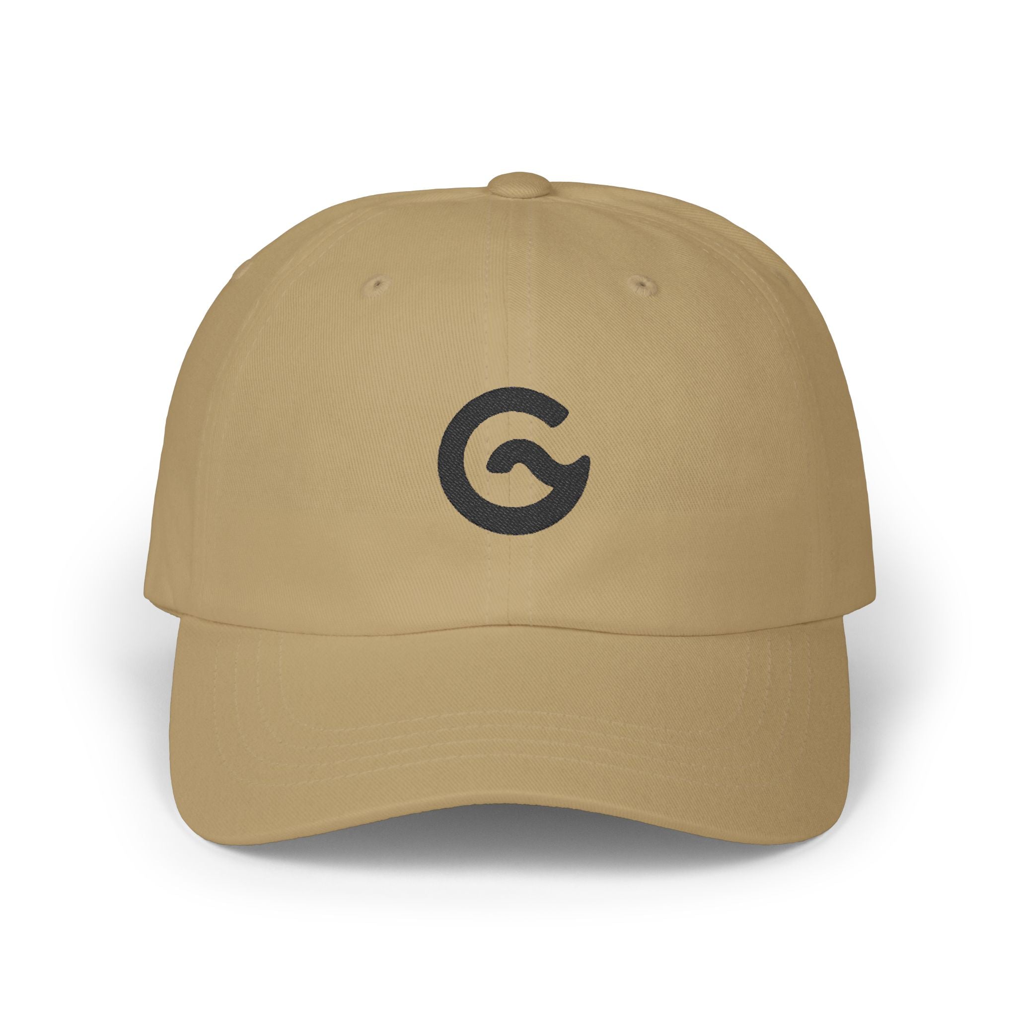 Groova® Premium Dad Cap – Vintage Pigment Dyed Baseball Hat | Khaki | Unisex Streetwear Hat