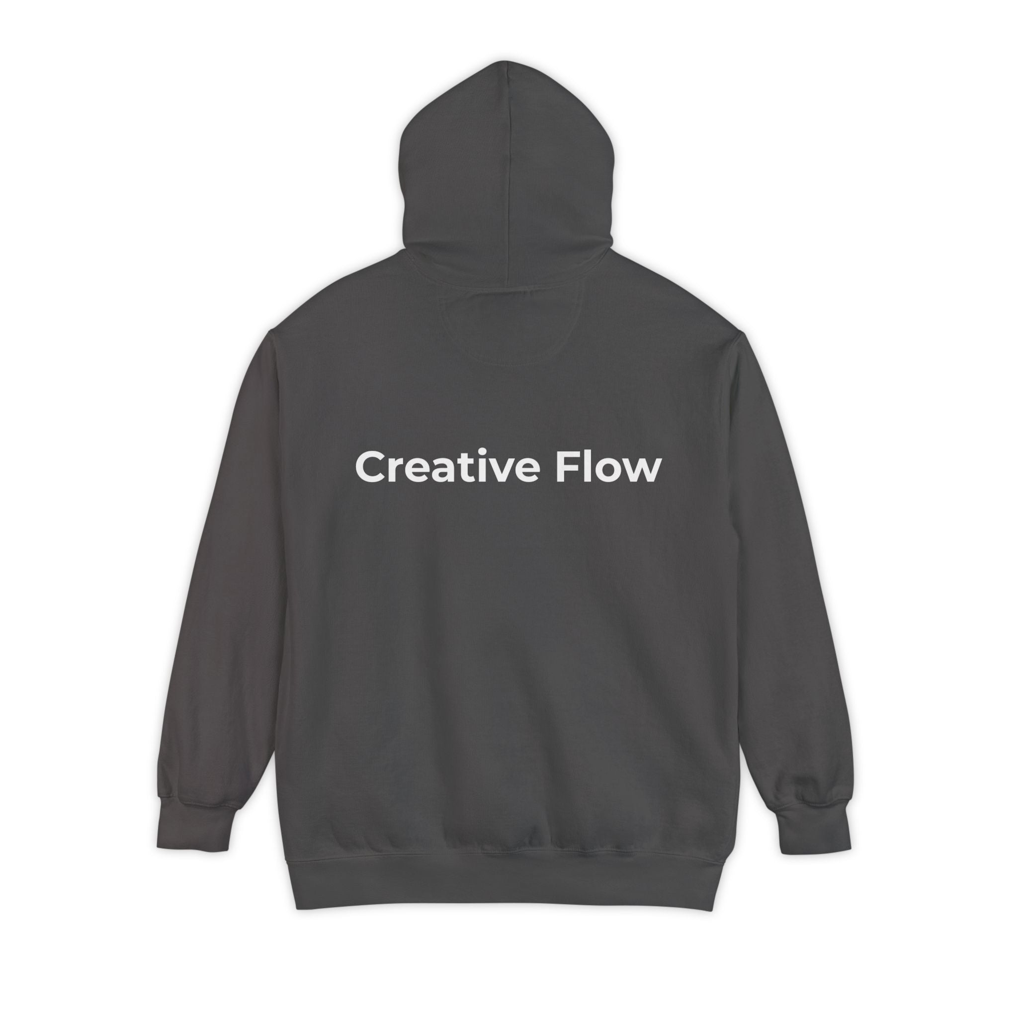 Groova® Comfort Colors Hoodie – Oversized Pigment Dyed Streetwear | Pepper | Unisex Premium Pullover