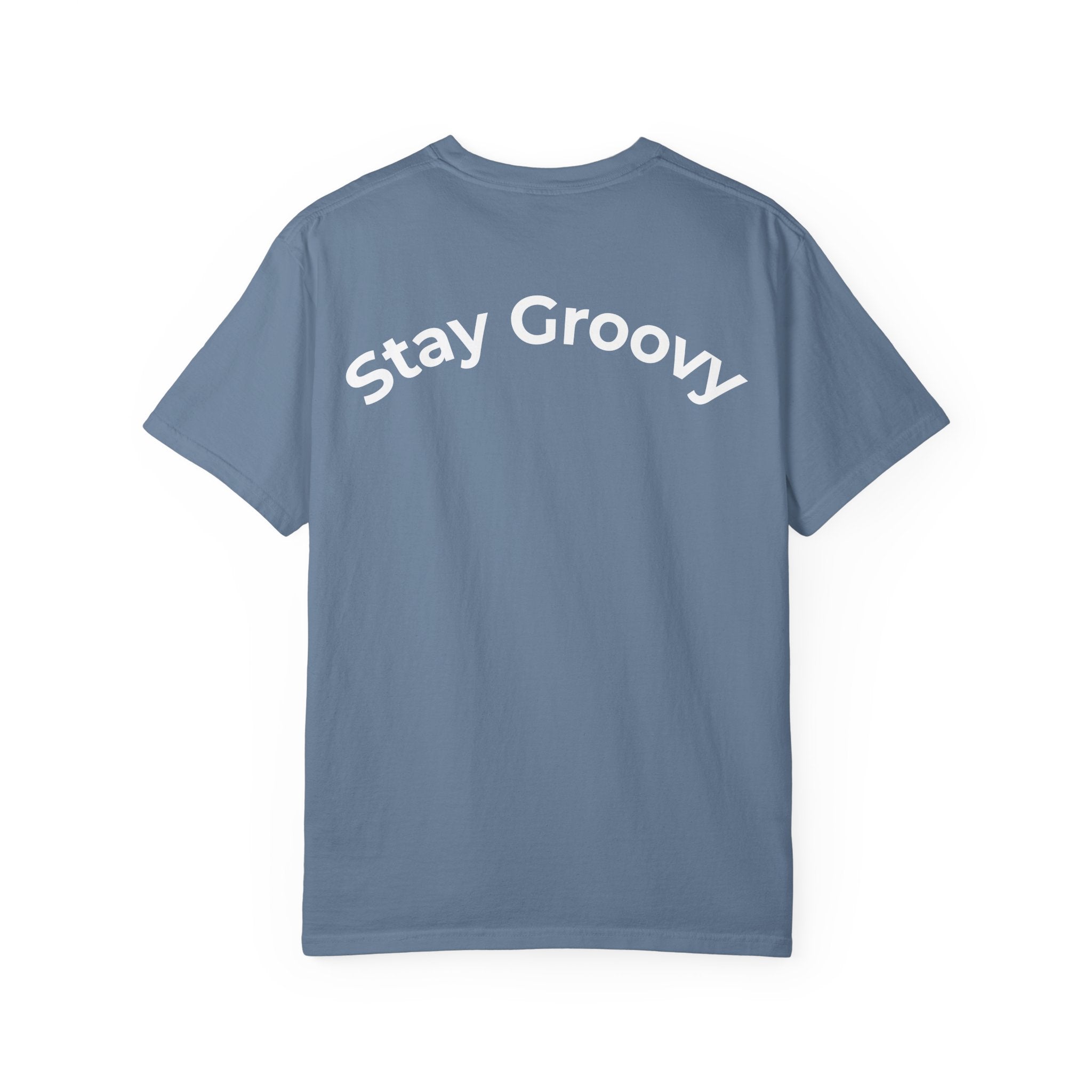 Groova® Comfort Colors T-Shirt – Pigment Dyed Vintage Tee | Blue Jean | Unisex Oversized Streetwear Essential