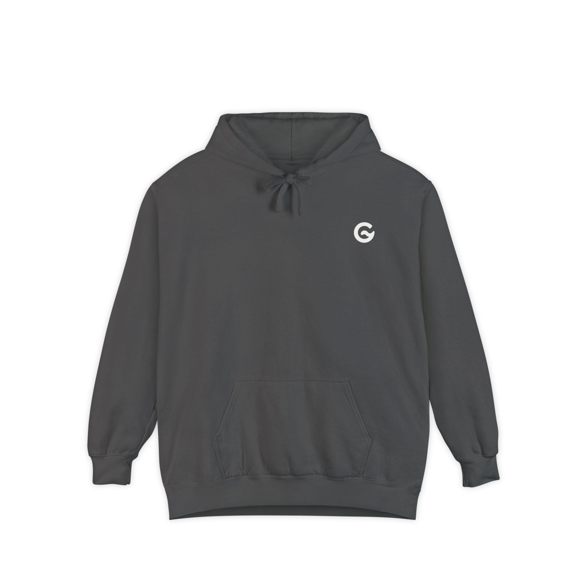 Groova® Comfort Colors Hoodie – Oversized Pigment Dyed Streetwear | Pepper | Unisex Premium Pullover