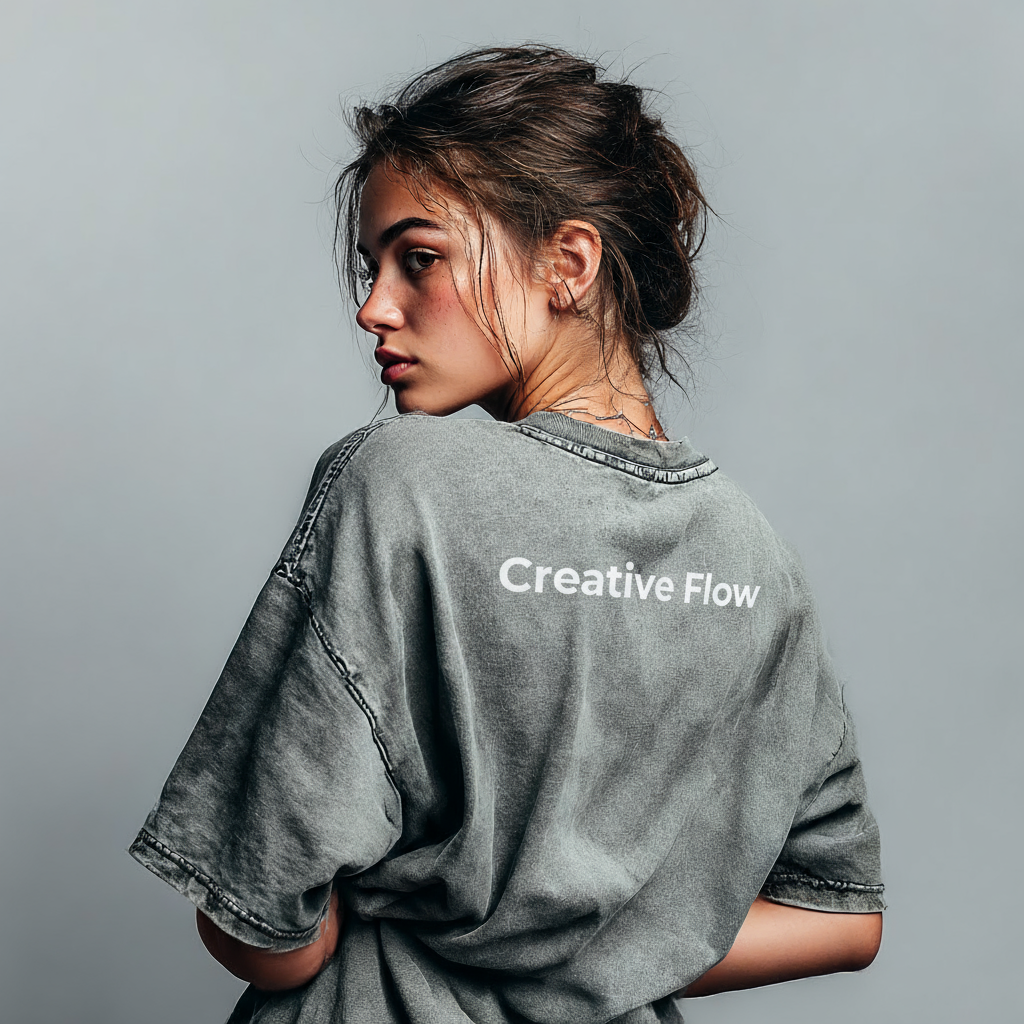 Groova® Comfort Colors T-Shirt – Pigment Dyed Vintage Tee | Pepper | Unisex Oversized Streetwear Essential