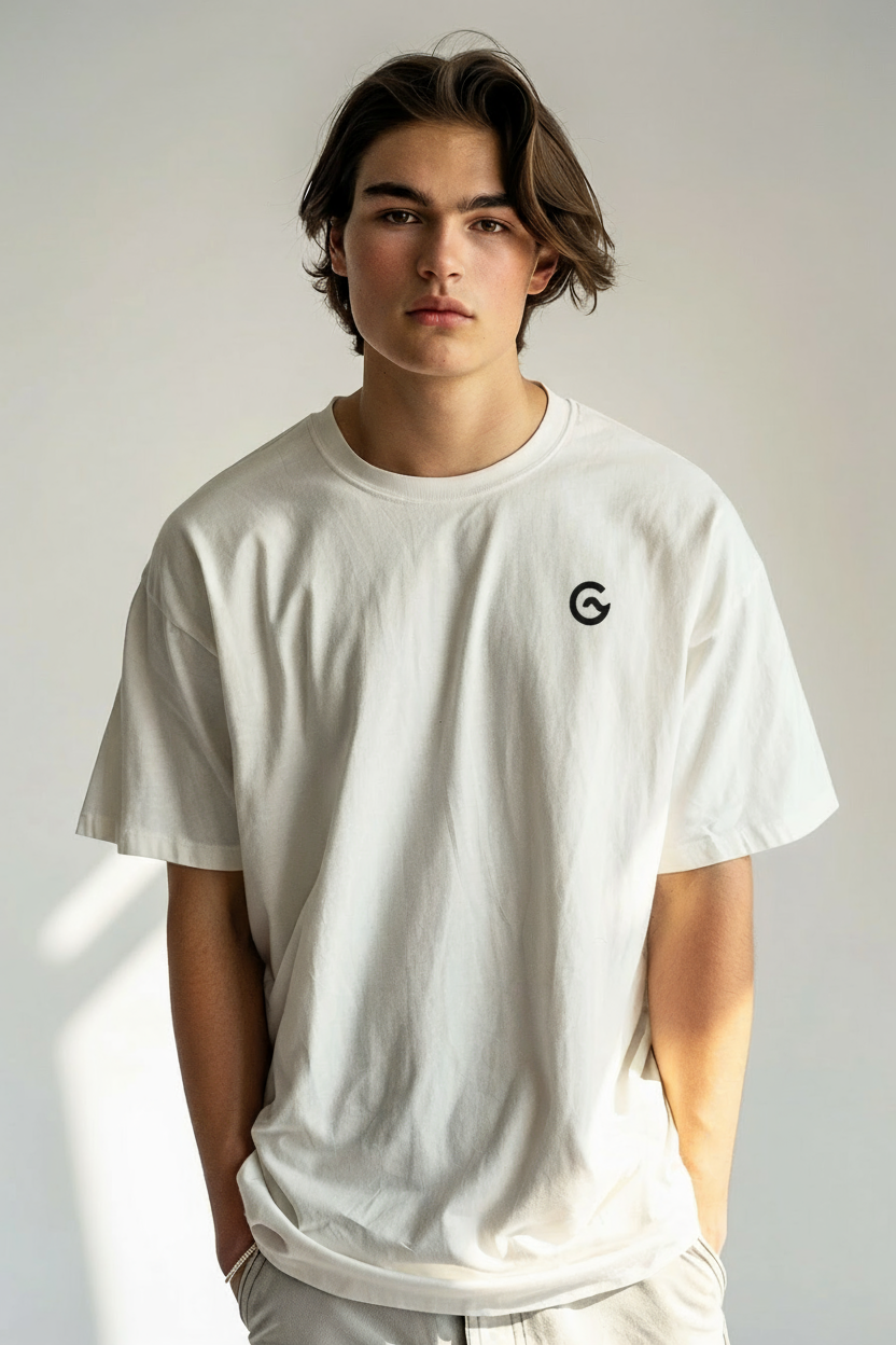 Groova® Comfort Colors T-Shirt – Pigment Dyed Vintage Tee | Gray | Unisex Oversized Streetwear Essential