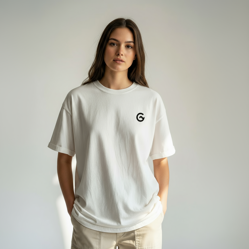 Groova® Comfort Colors T-Shirt – Pigment Dyed Vintage Tee | Gray | Unisex Oversized Streetwear Essential