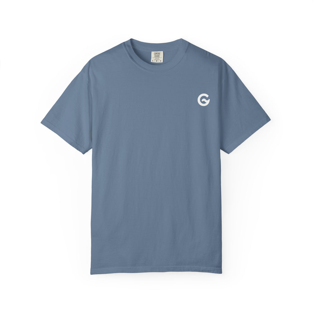 Groova® Comfort Colors T-Shirt – Pigment Dyed Vintage Tee | Blue Jean | Unisex Oversized Streetwear Essential