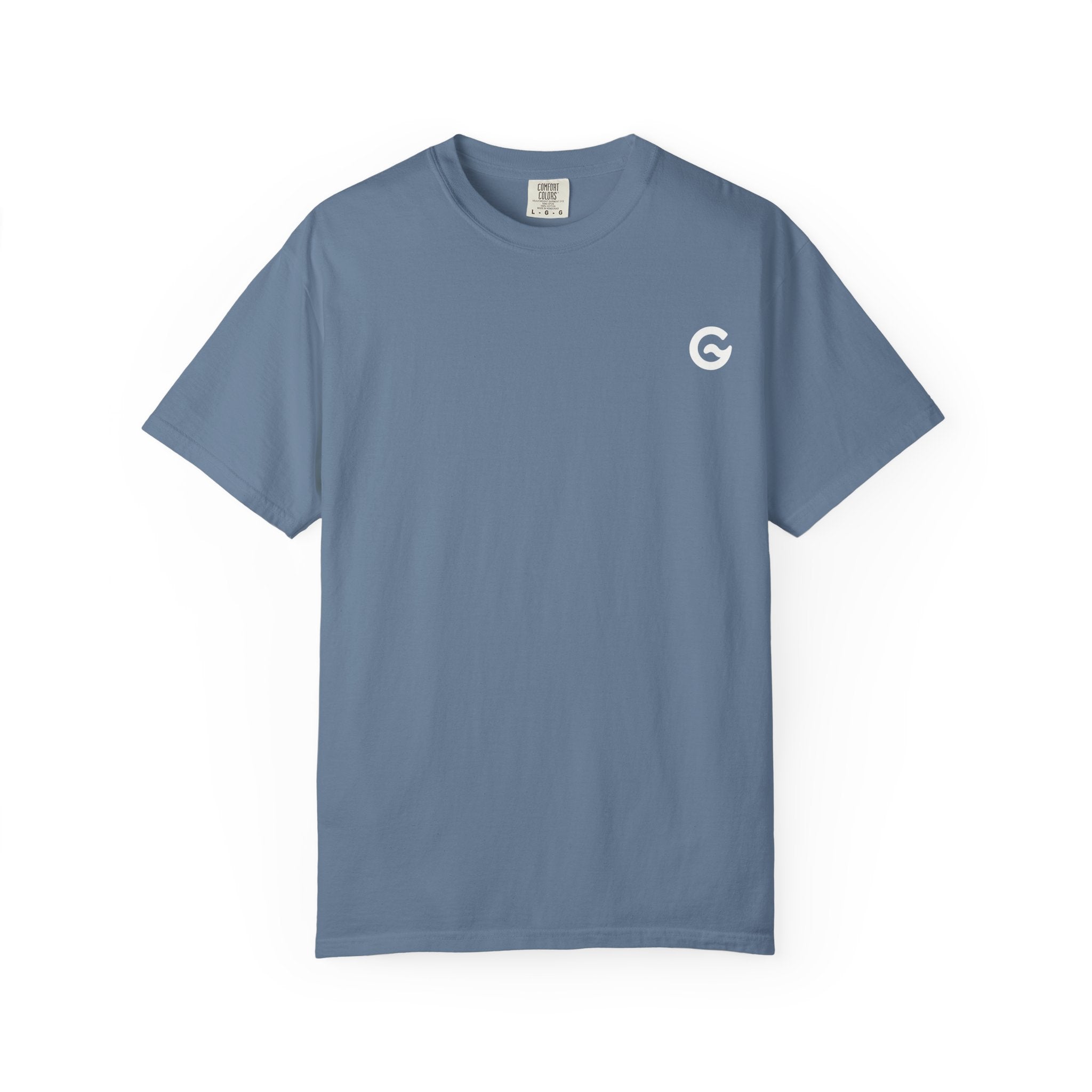 Groova® Comfort Colors T-Shirt – Pigment Dyed Vintage Tee | Blue Jean | Unisex Oversized Streetwear Essential