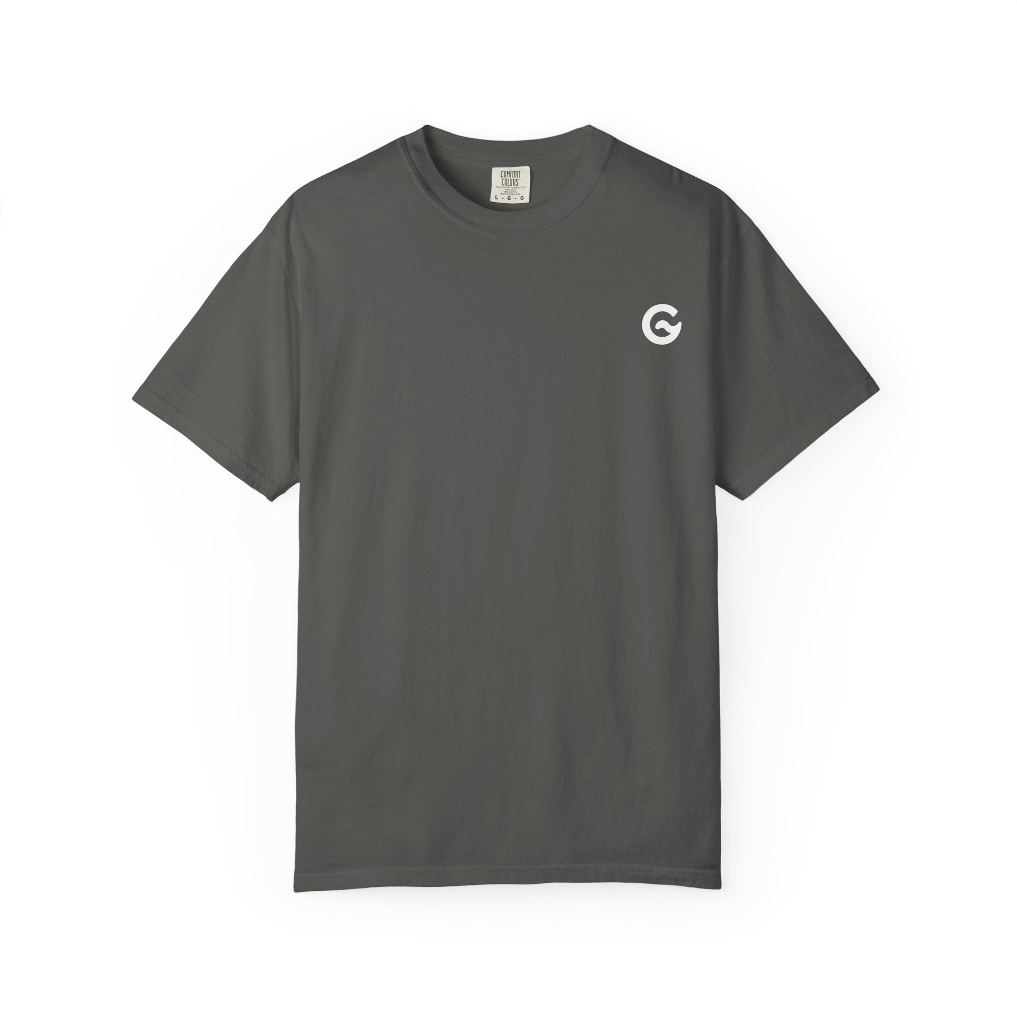 Groova® Comfort Colors T-Shirt – Pigment Dyed Vintage Tee | Pepper | Unisex Oversized Streetwear Essential
